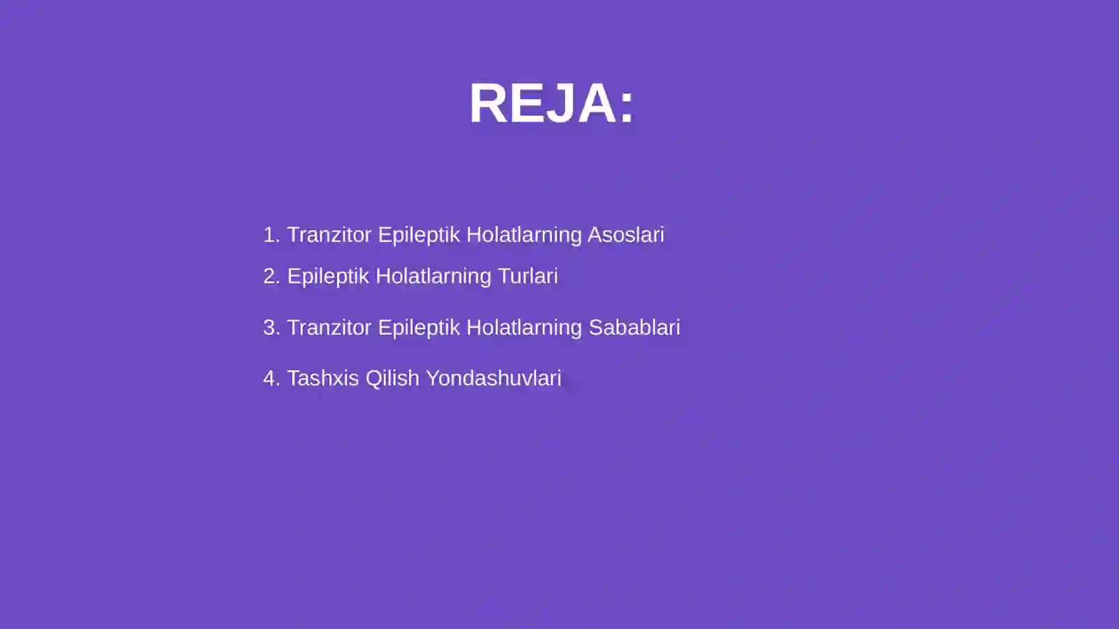 Tranzitor epileptik holatlar 2