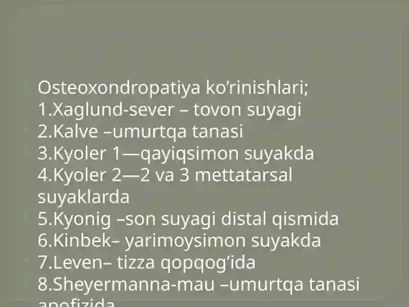 OSTEOXONDROPATIYA 2