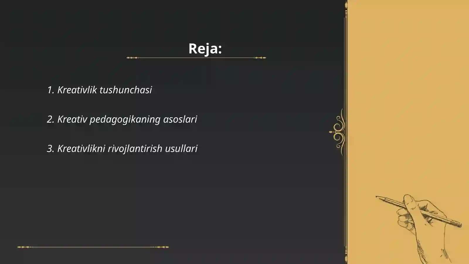 Kreativ va kreativ pedagogika tushunchalarning mohiyati 2