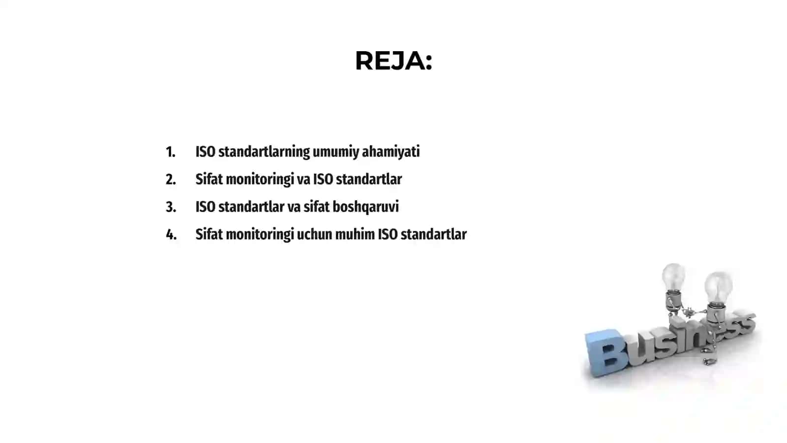 Sifat monitoringi uchun ISO standartlarning ahamiyati 2
