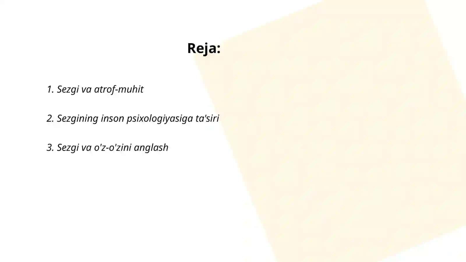 Sezgi 2