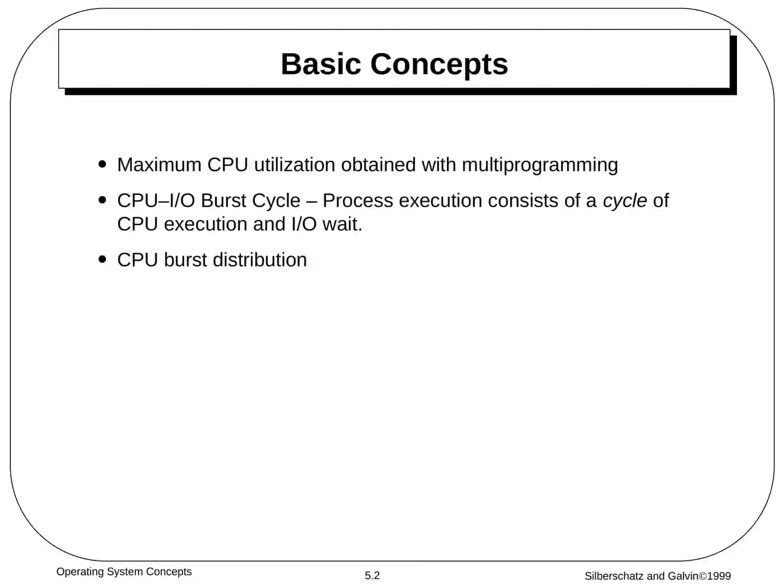 CPU Scheduling 2