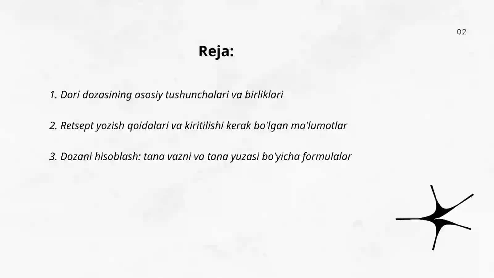 Dori Vositalarining Dozasi Retsept Haqida Tushuncha 2