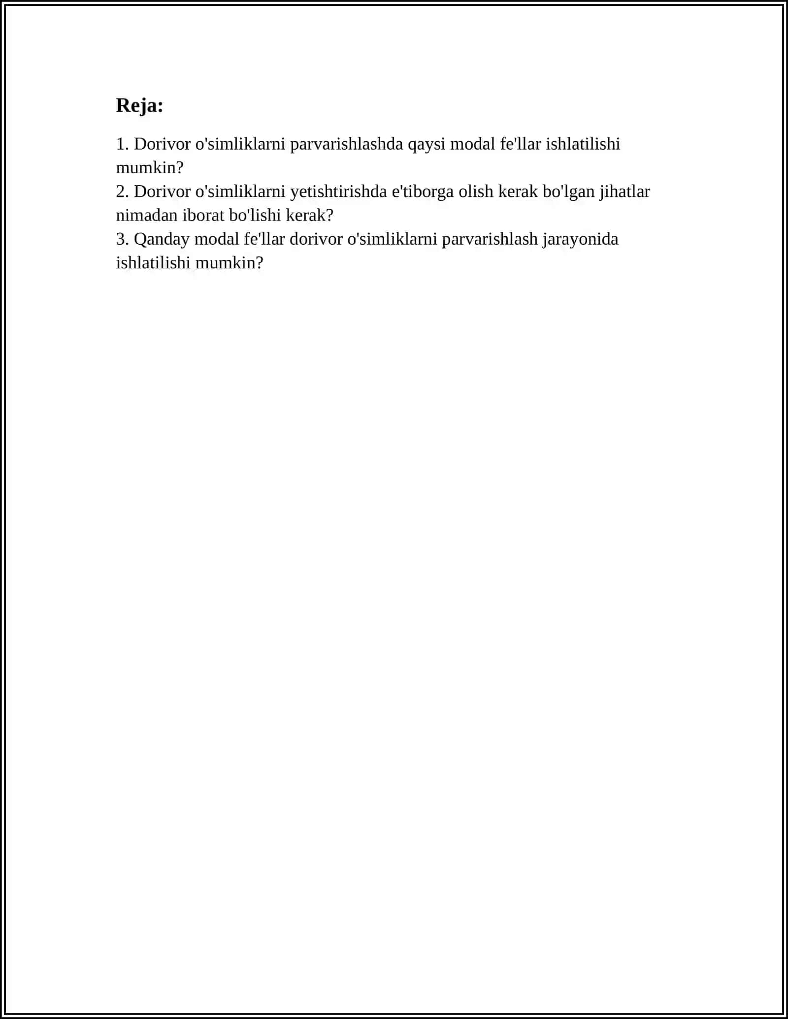GROWING MEDICINAL PLANTS(MODAL VERBS) 2