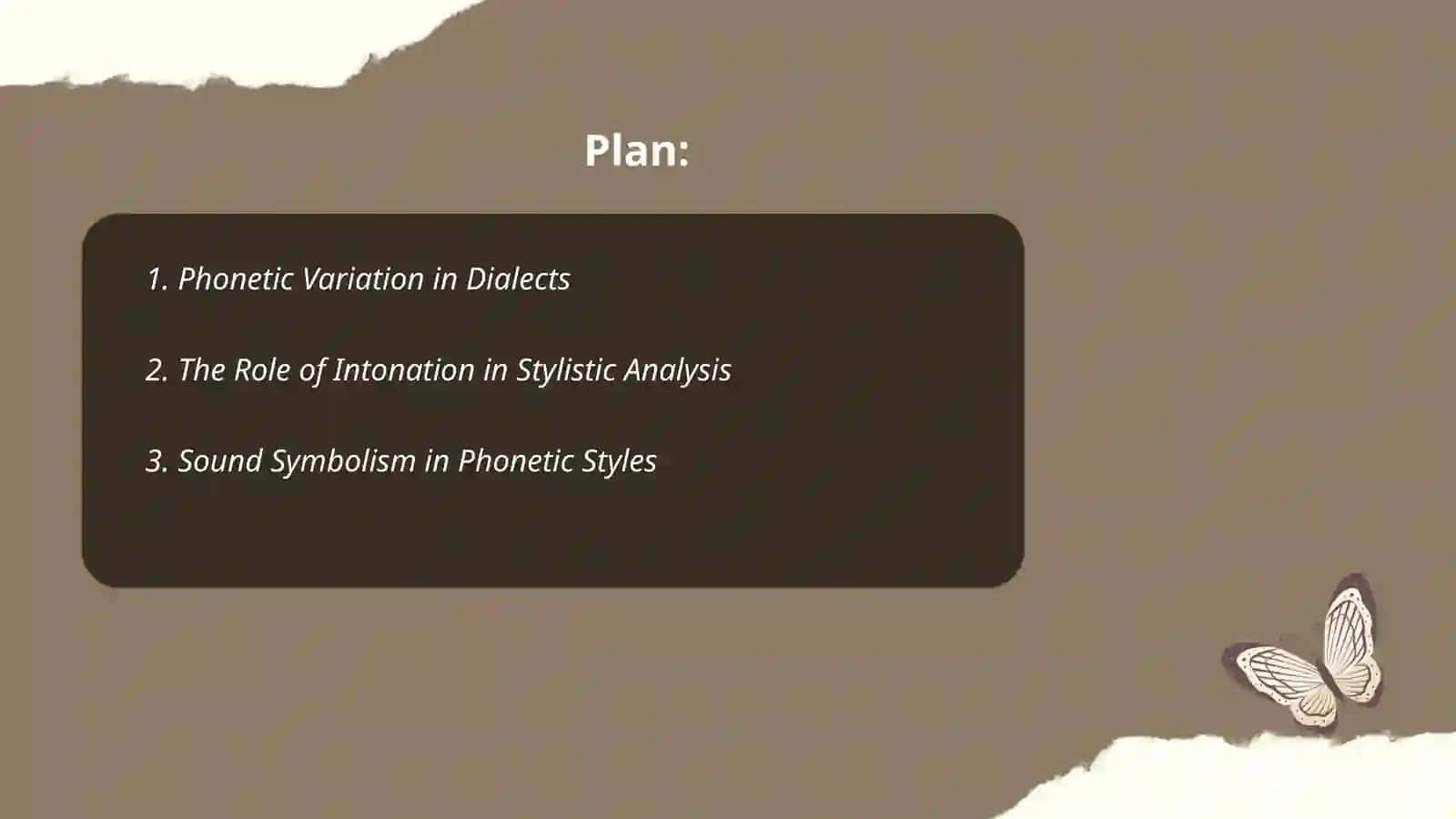 Phonetic Variation in Dialects 2
