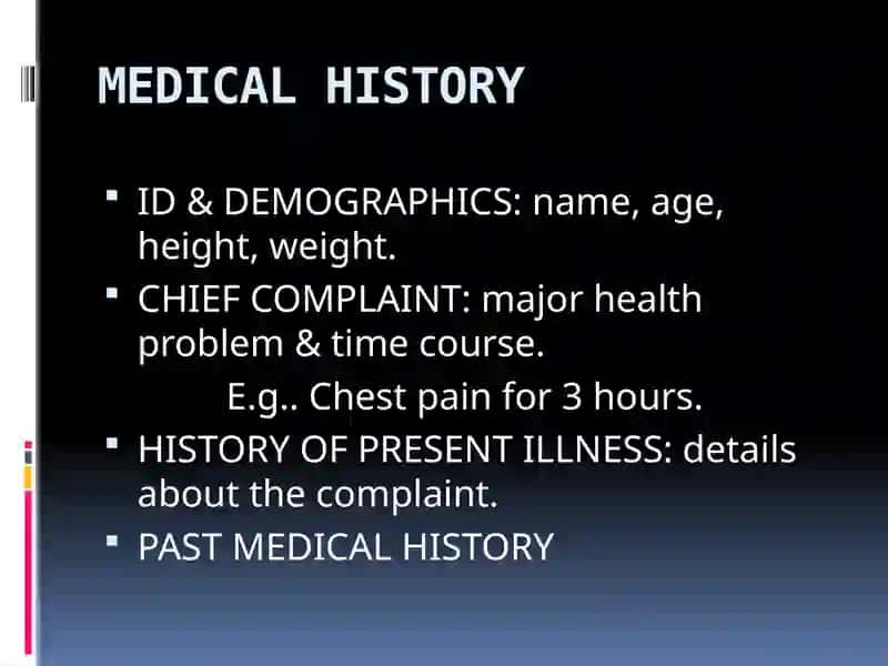 MEDICAL HISTORY 2