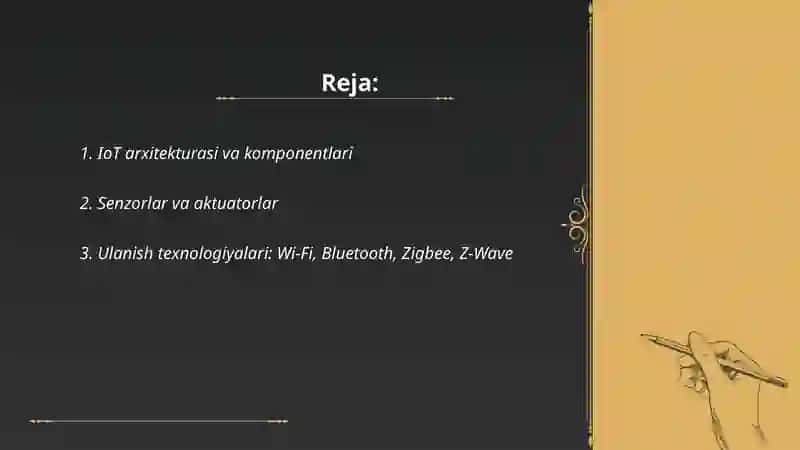 IoT arxitekturasi va komponentlari 2