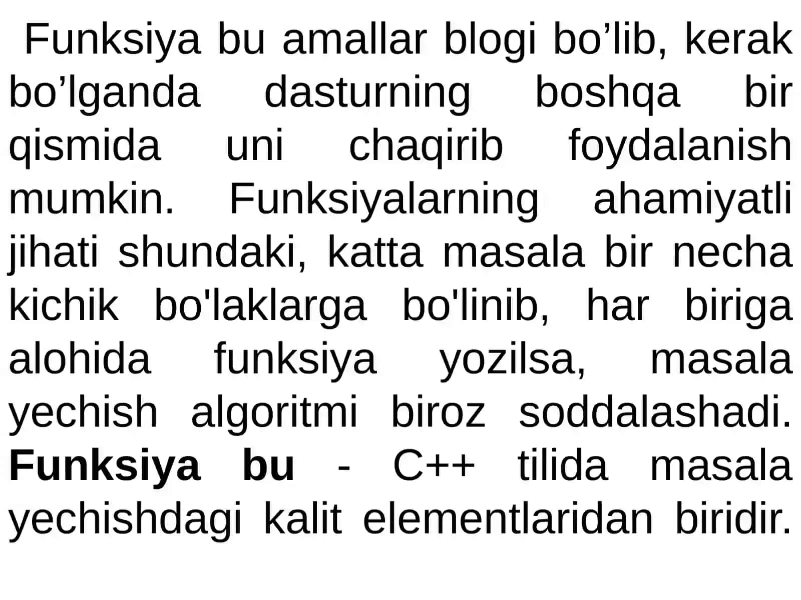 Funktsiyalar 2