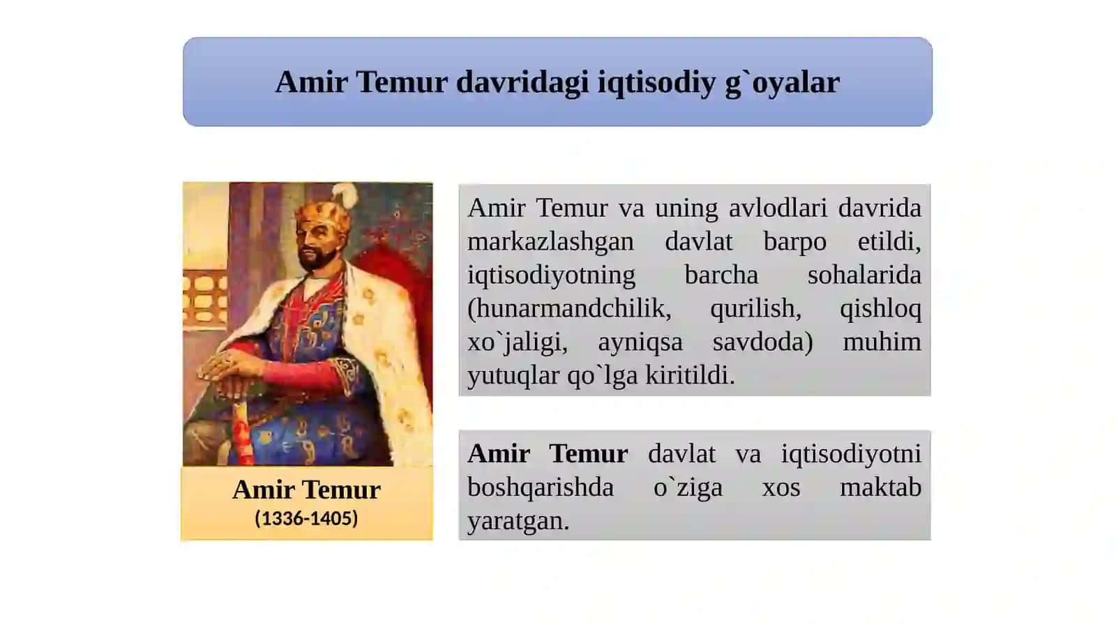 Amir Temur 2
