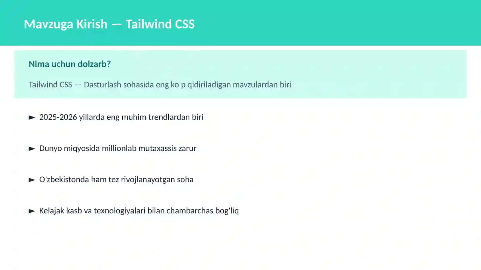 Tailwind CSS 2