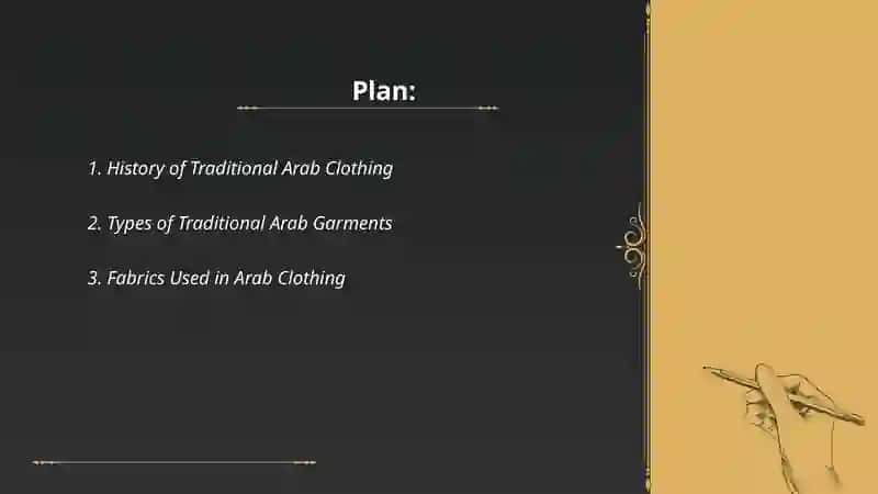 Traditional Arab clothes 2
