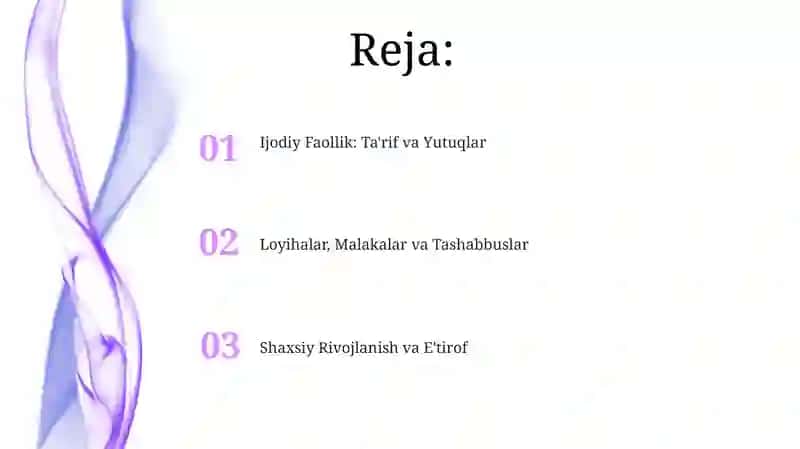 Yilning eng faol ijodkor talabasi o‘zim 2