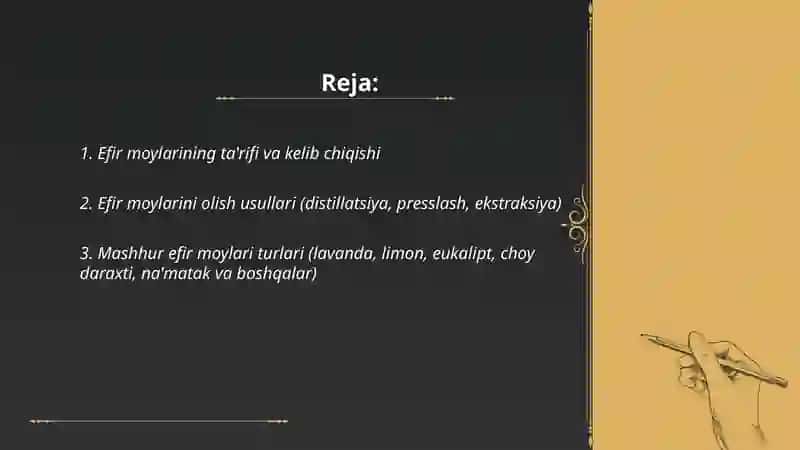 Efir moylari 2