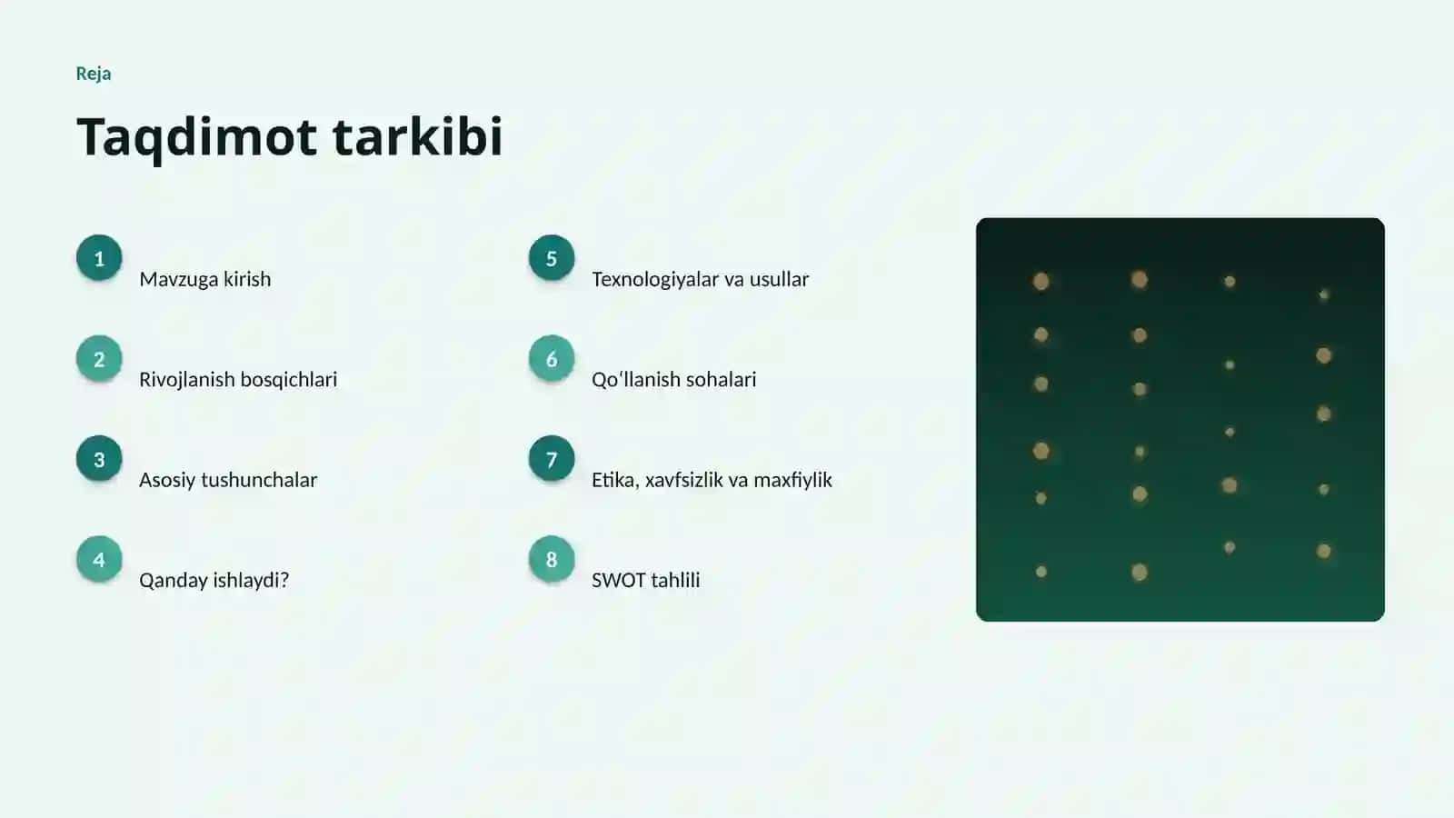 SUNʼIY INTELLEKT • PROFESSIONAL TAQDIMOT 2