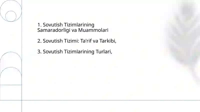 Sovutish Tizimi 2