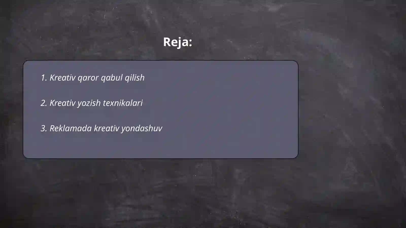 Kreativlik 2