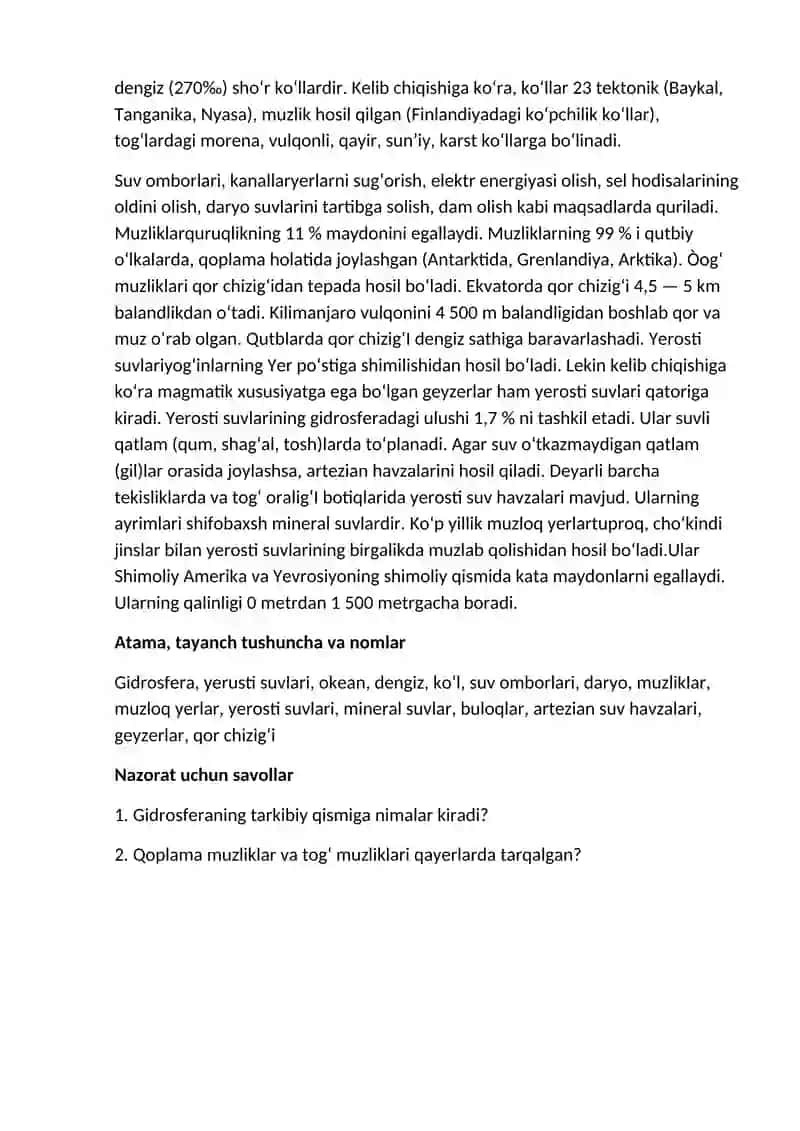 Gidrosfera 2