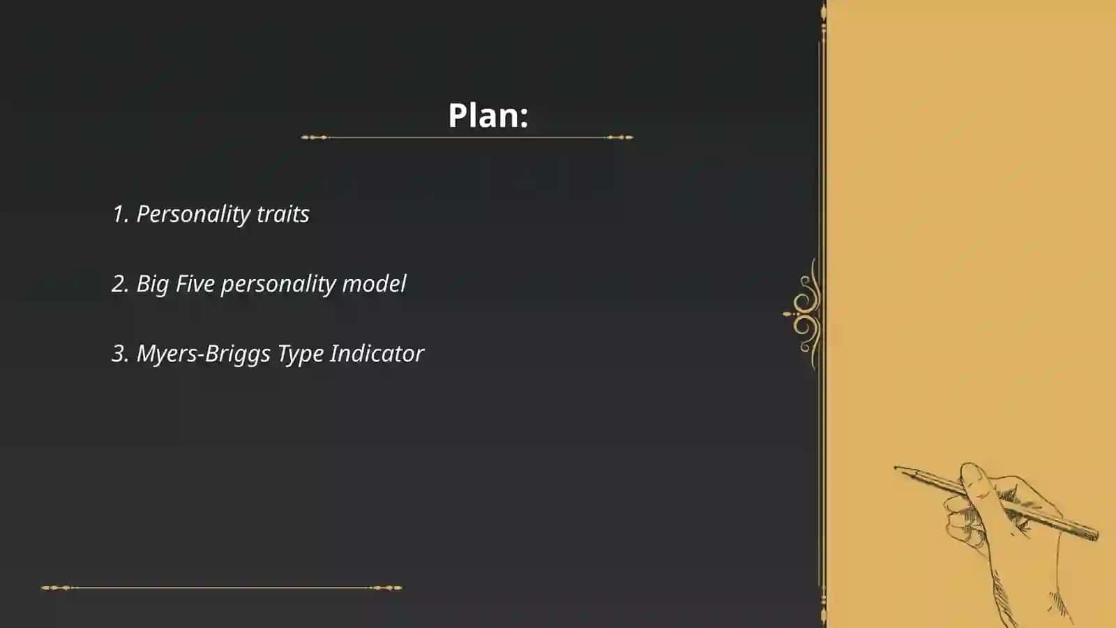 Personality Traits 2