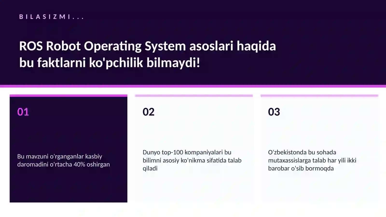 ROS Robot Operating System asoslari 2