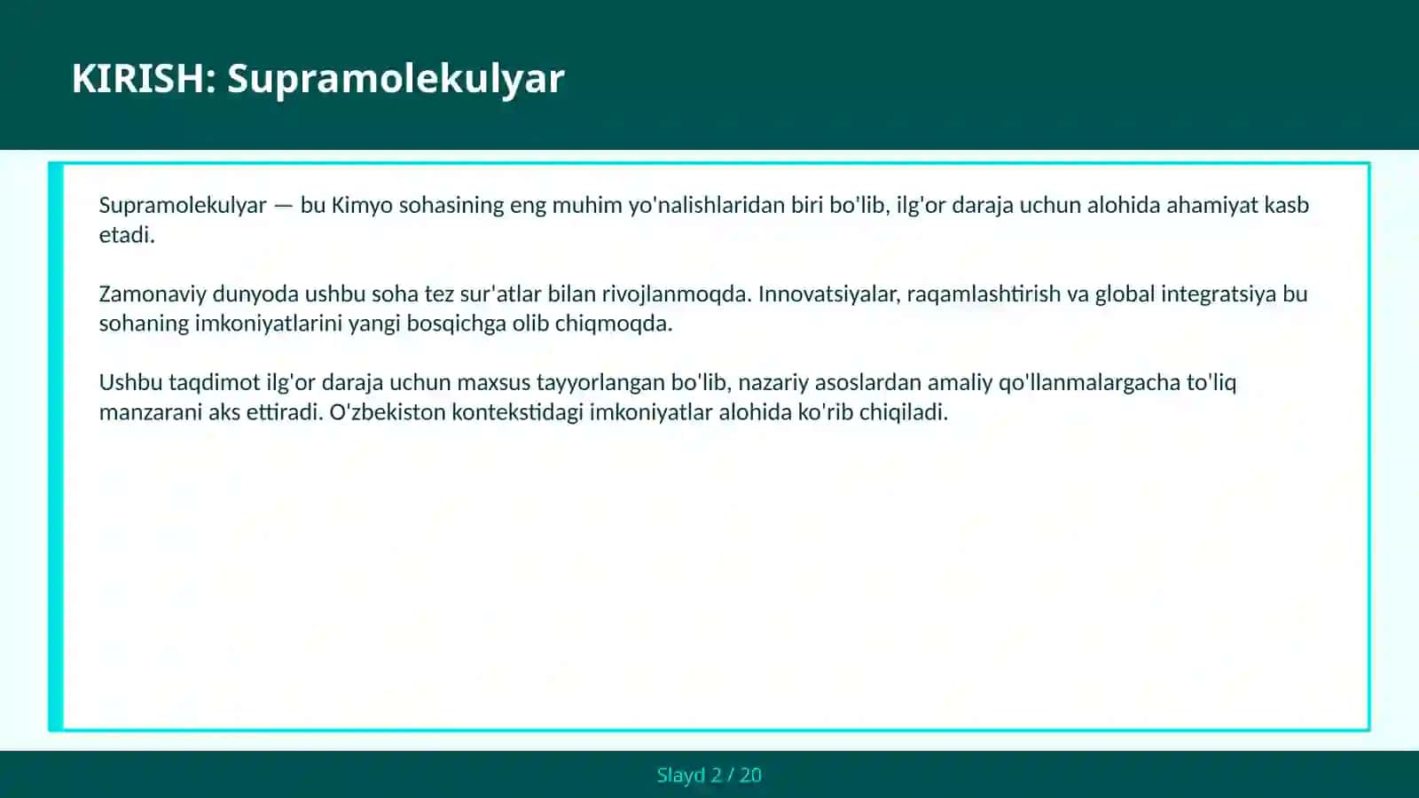 Supramolekulyar 2