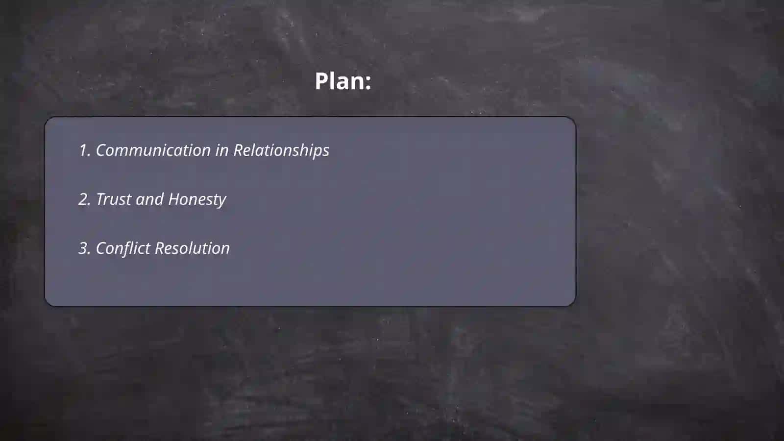 Realtionship 2