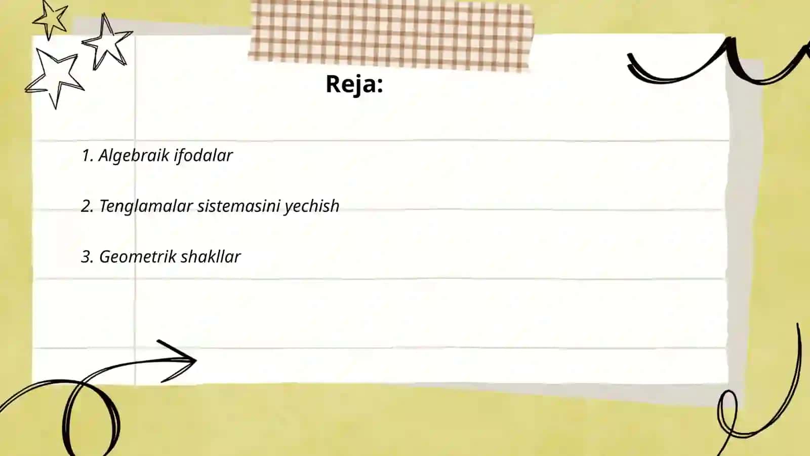 Algebraik Ifodalar 2