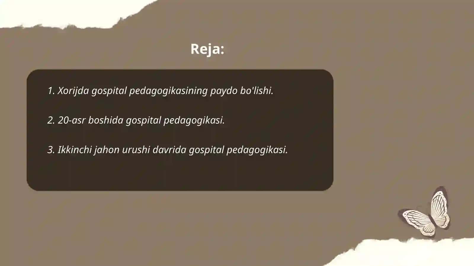 Xorijda gospital pedagogikasining rivojlanish tarixi 2