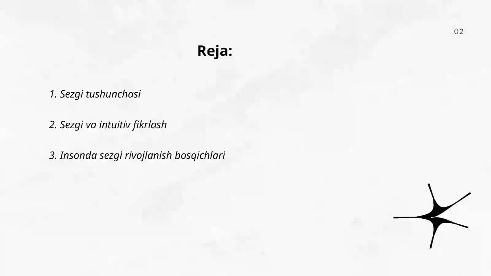 Sezgi haqida maʼlumot 2