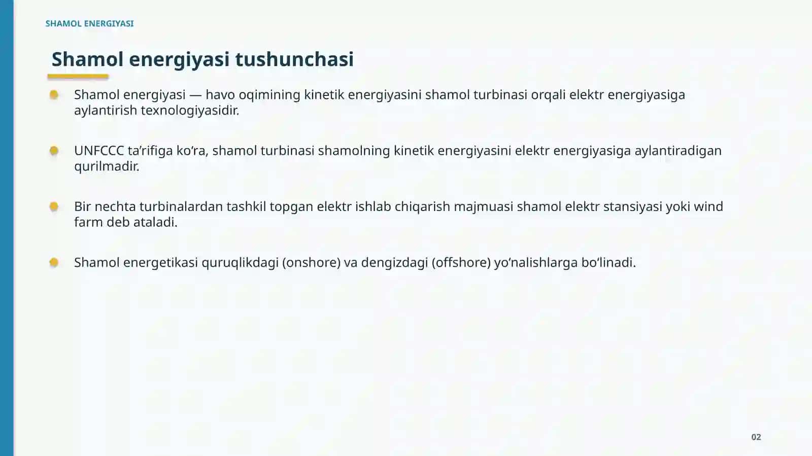 SHAMOL ENERGIYASI 2