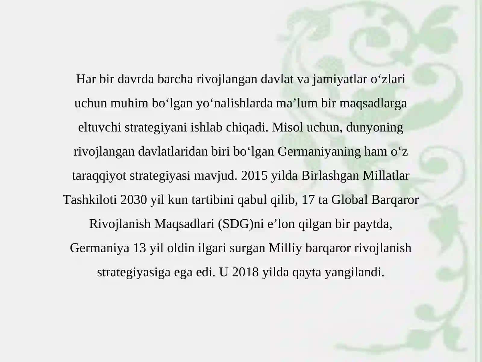 Yangi O‘zbekistonda xalqchil va insonparvar davlat qurishning ijtimoiy-siyosiy ahamiyati 2