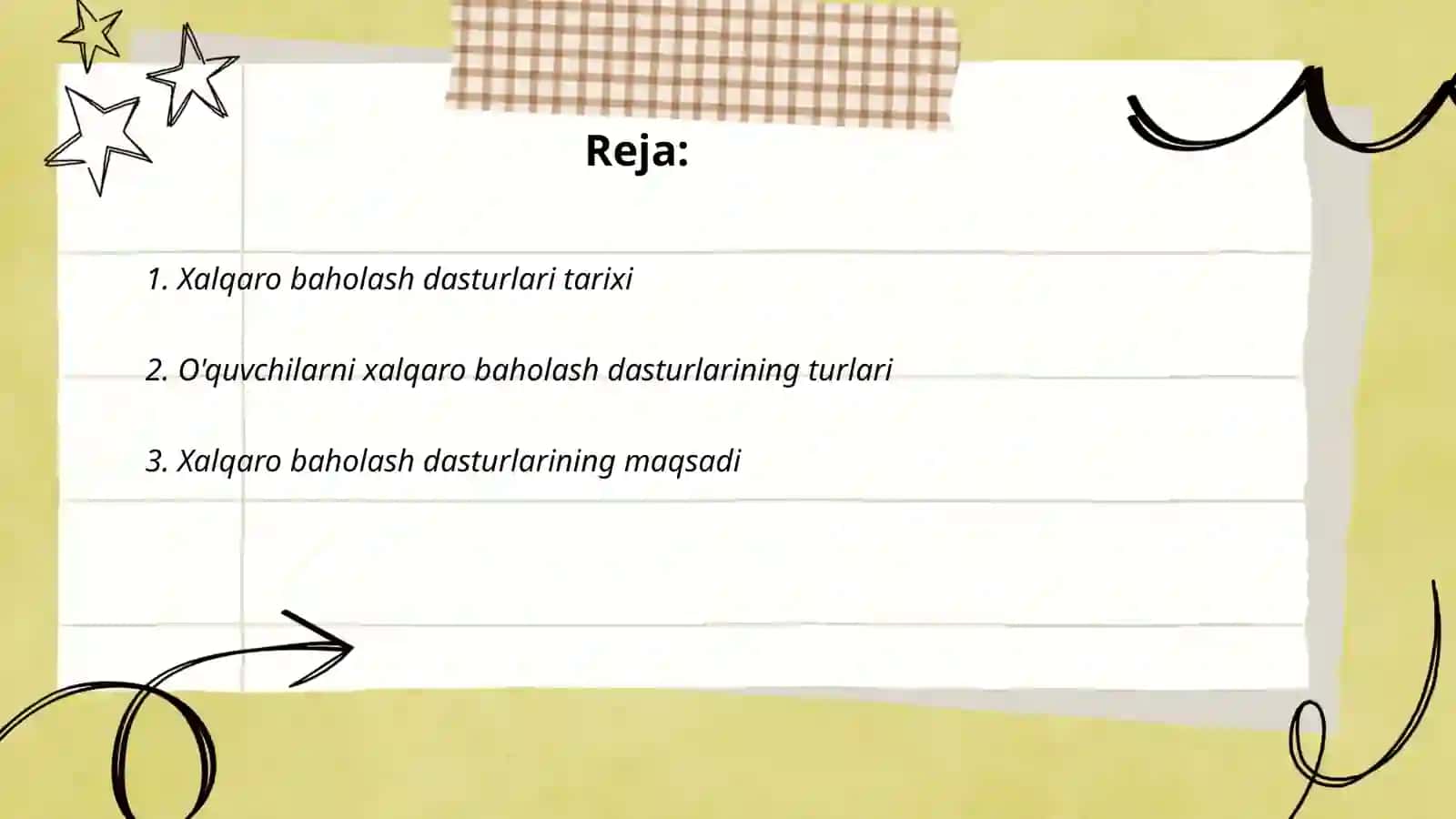 Xalqaro baholash dasturlari 2