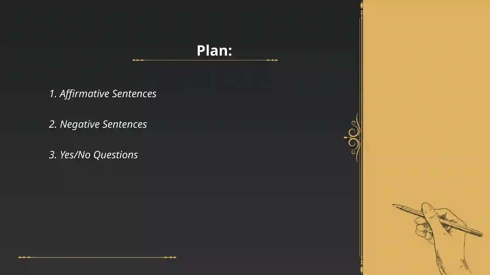 Simple present Tense 2