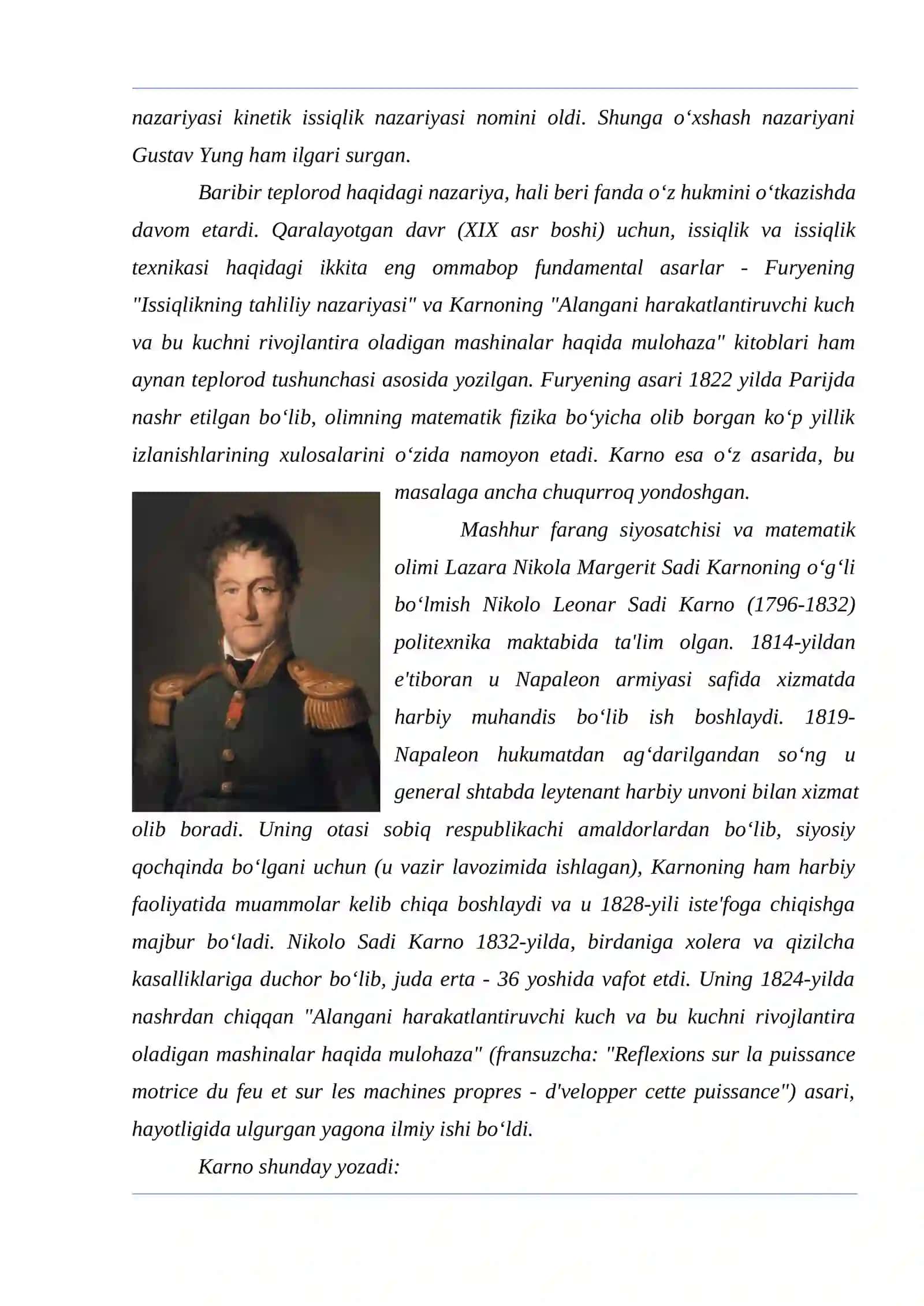 Termodinamikaning ikkinchi qonuni 2