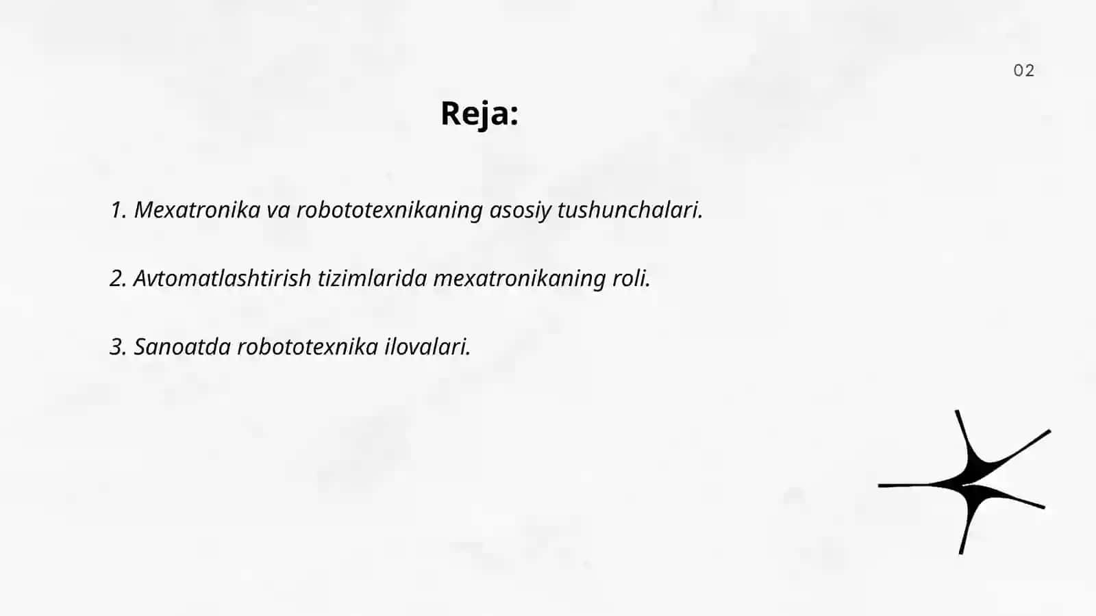 Mexatronika va robototexnika 2