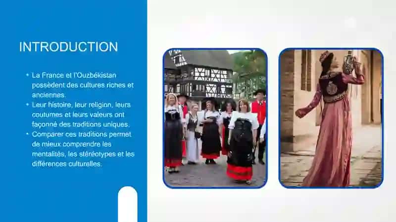 La comparaison des traditions françaises et ouzbèkes 2