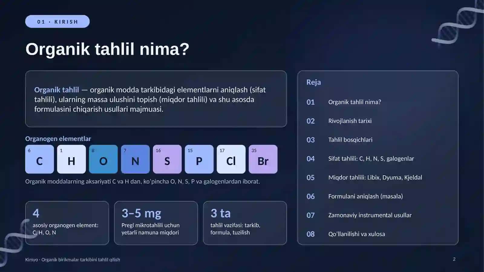 ORGANIK BIRIKMALAR 2