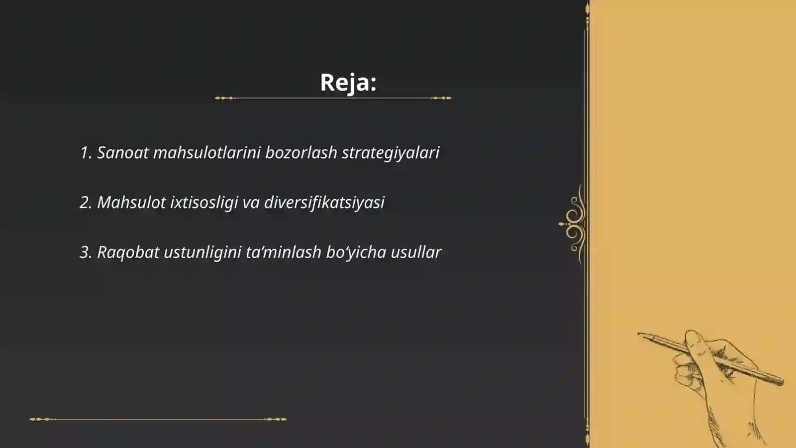Sanoat korxonalarini marketingini boshqarish 2