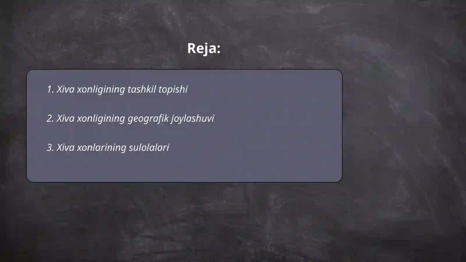 Xiva xonligi tarixshunosligi 2