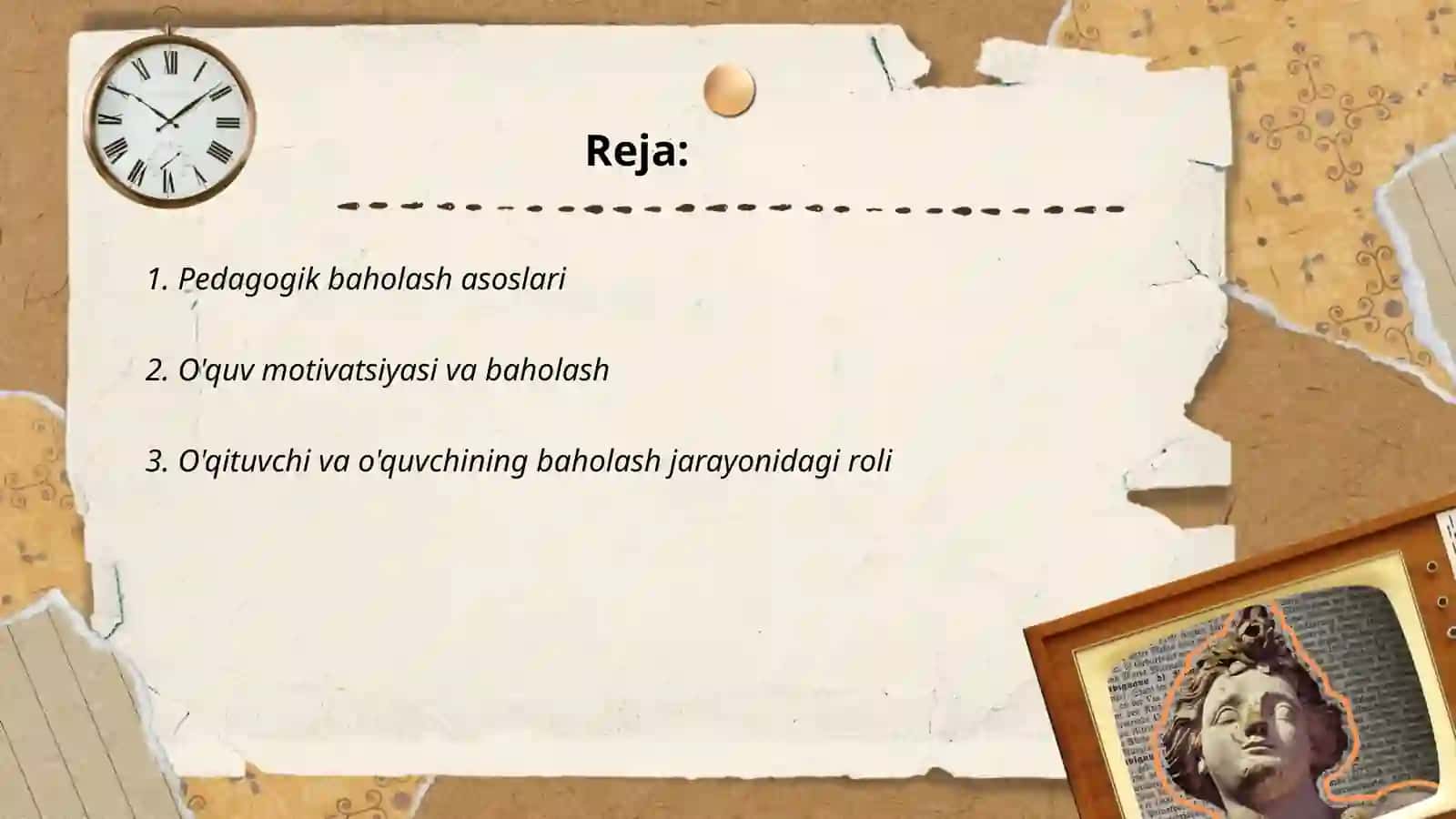 Pedagogik baholash asoslari 2