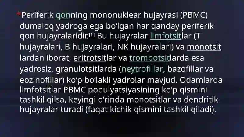 MONONUKLEAR FAGOTSITLAR TIZIMI 2