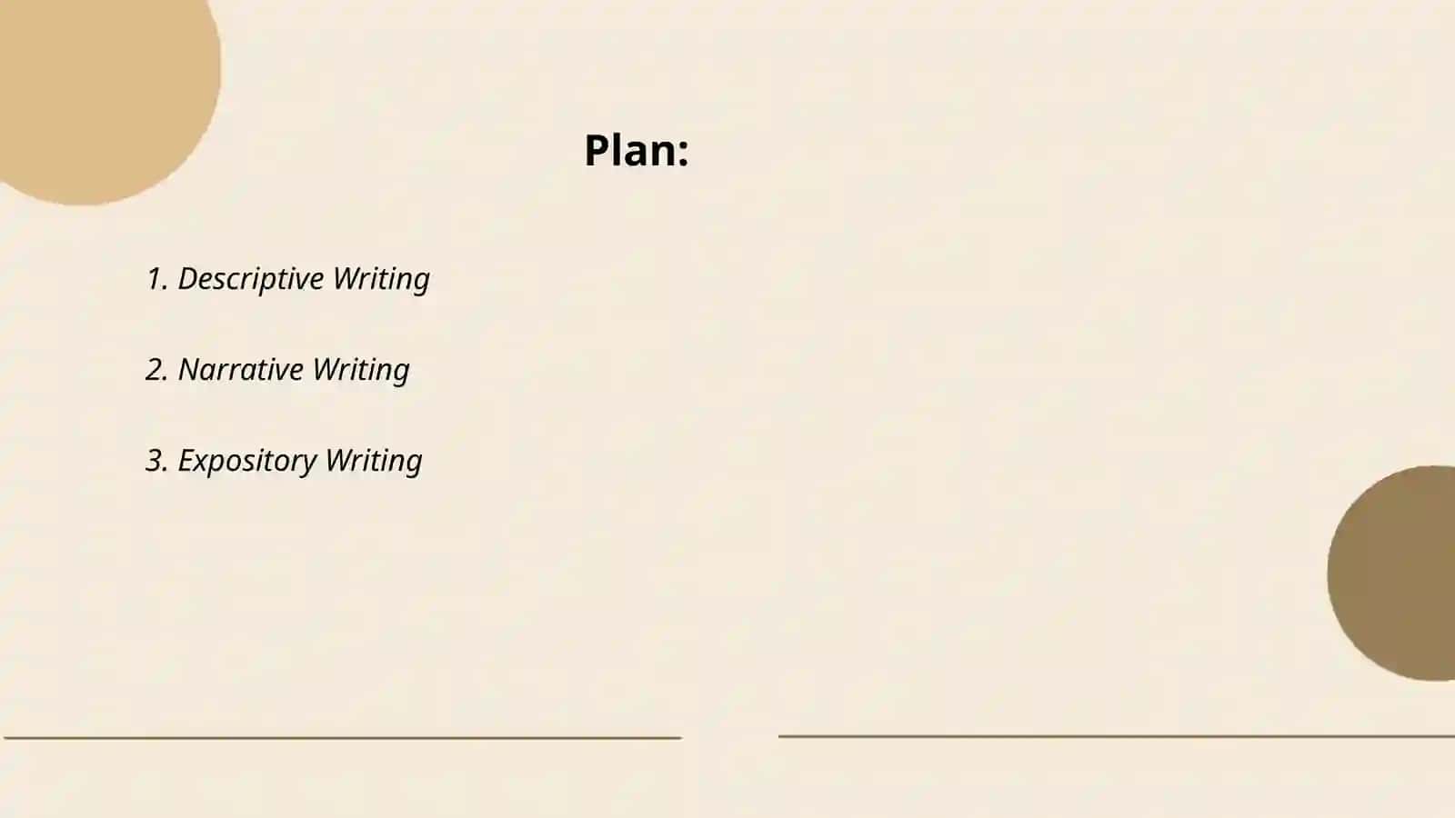 Special types of writing 2