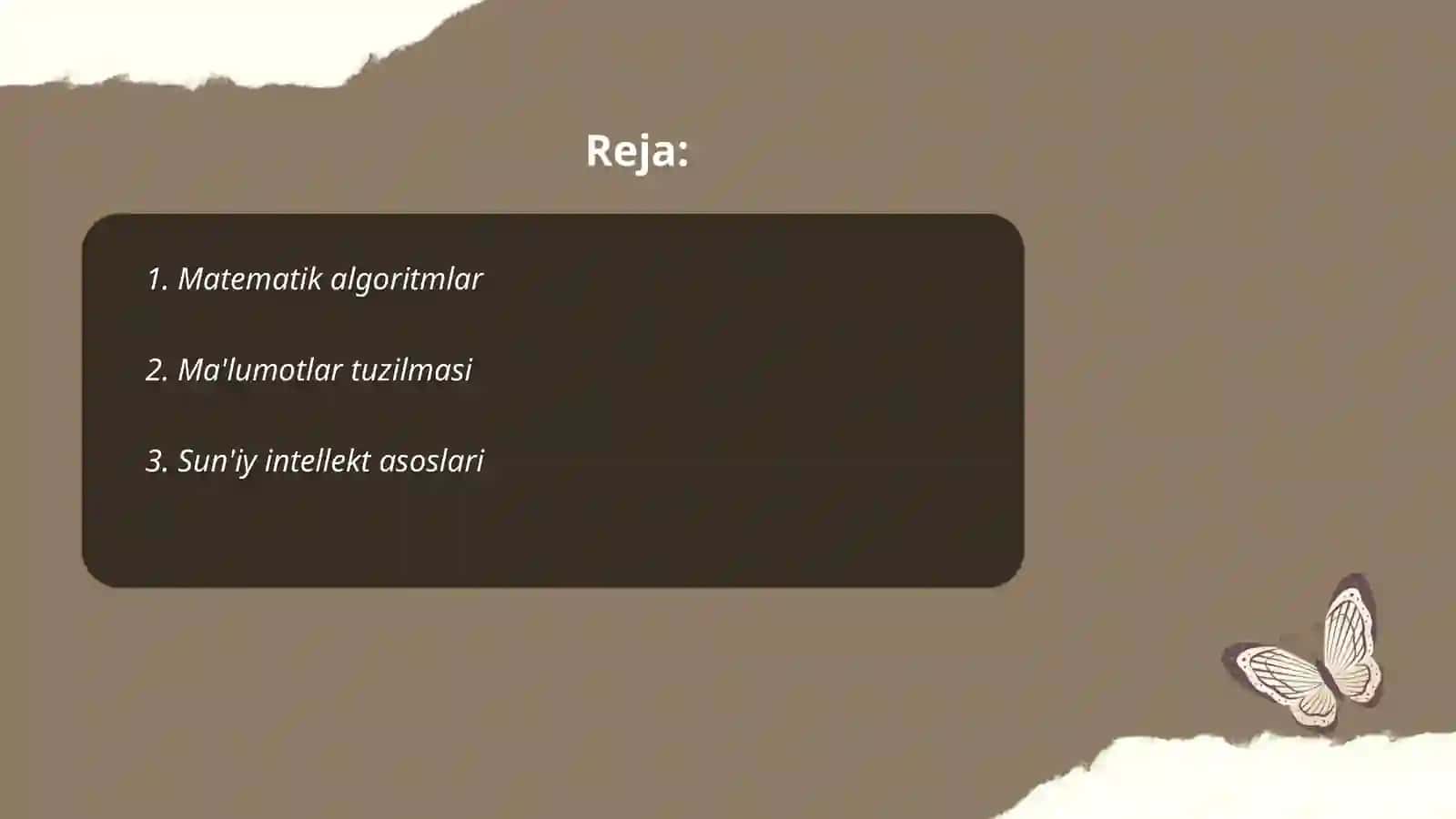Matematik algoritmlar 2