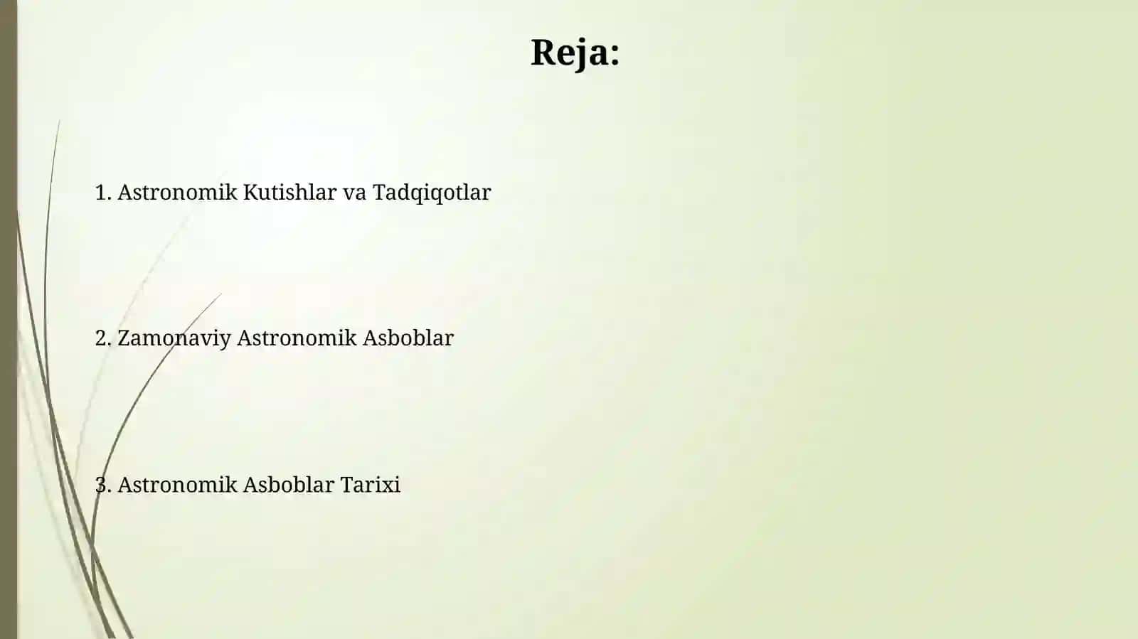 Zamonaviy Astronomiya Asboblari 2