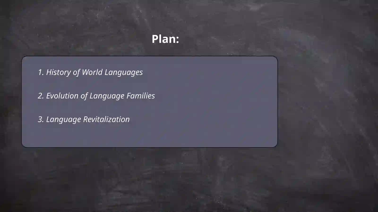 World languages 2
