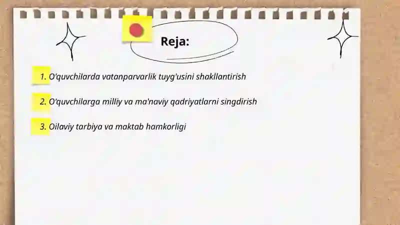 O'quvchilarni ma'naviy-axloqiy tarbiyalash 2