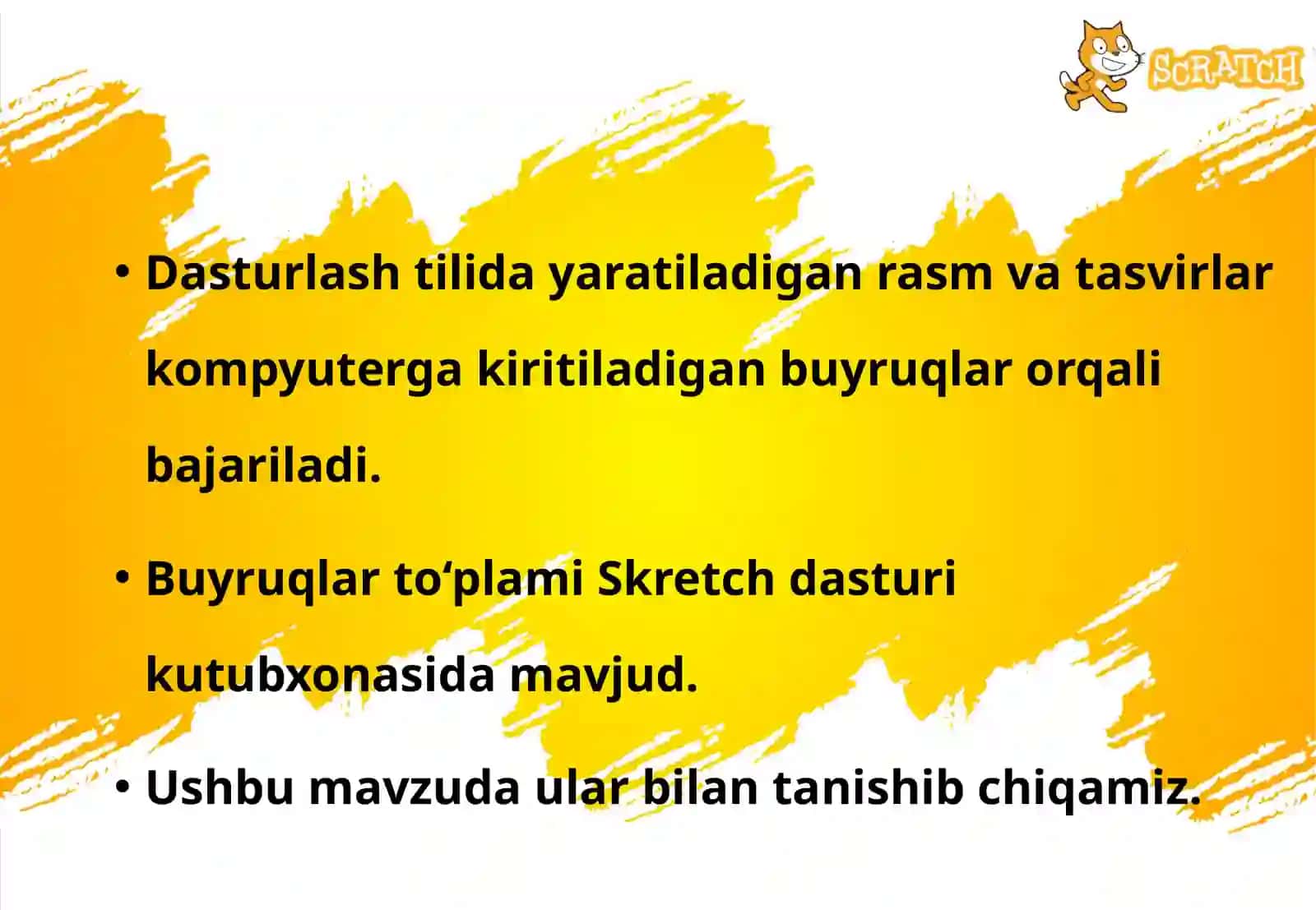 Skretch  Dasturida shakllar yaratish 2