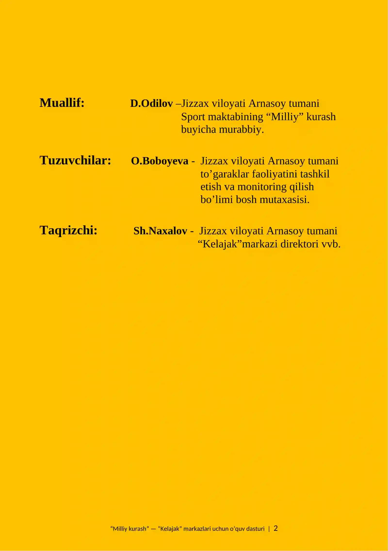 MILLIY KURASH 2