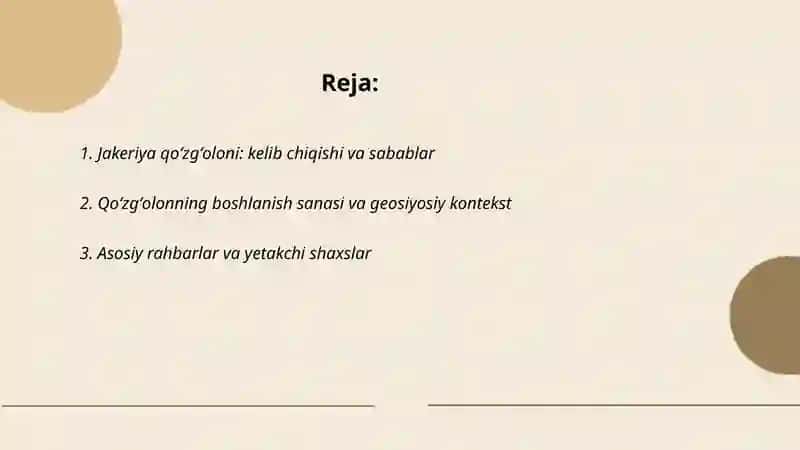 Jakeriya qoʻzgʻoloni 2