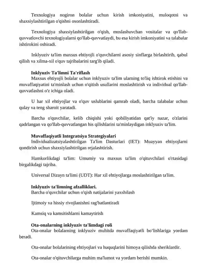 Inklyuziv ta'lim 2
