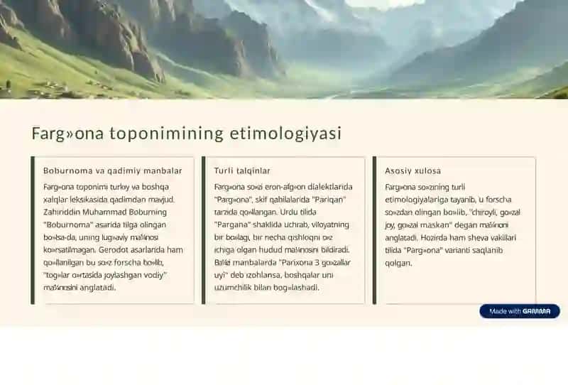 Fargona namangan toponomiyasu 2